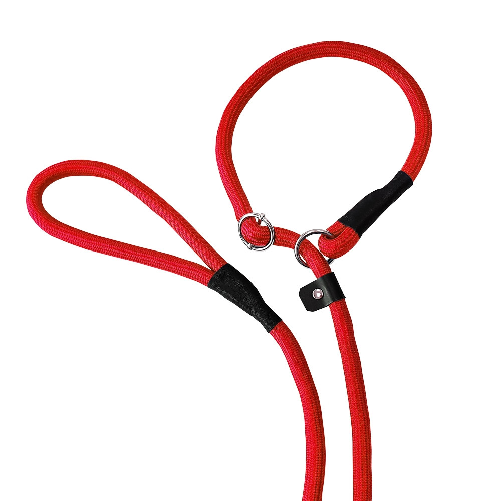 Retrieverriem “Fun Uni” l: 170 cm; b: 9 mm rood