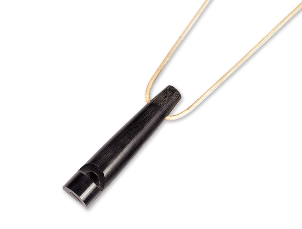 Buffelhoorn fluit één toon 7 cm 