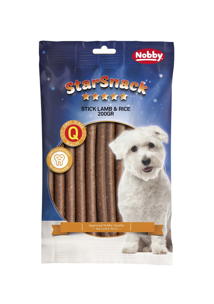 StarSnack Sticks "Lam & Rijst" Zak; 20 stuks 