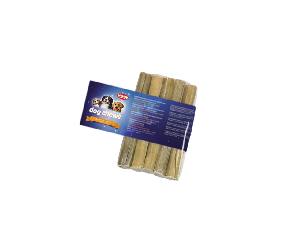 Kauwrolletjes ingedrukt 5 Stuks; 13 cm;  15 mm; 25 g 