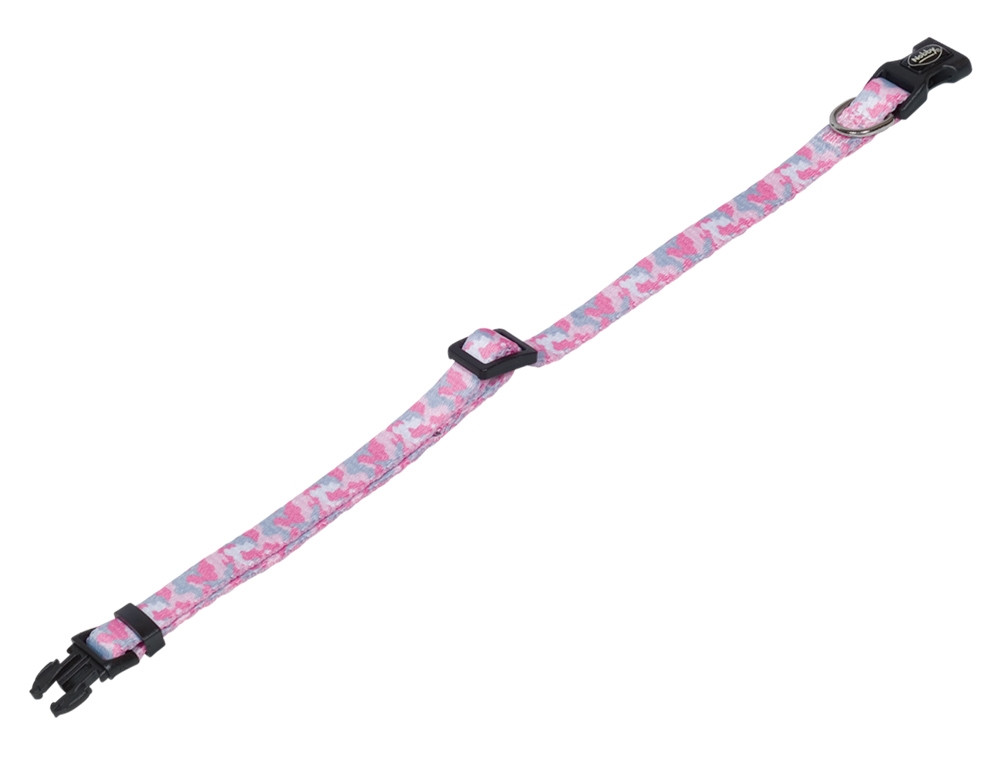 Kraag "Camouflage" l: 20-35 cm; b: 10 mm roze
