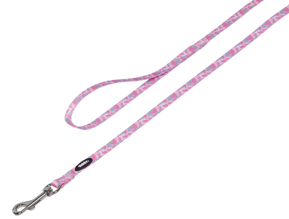 Lijn "Camouflage" l: 120 cm; b: 10 mm roze