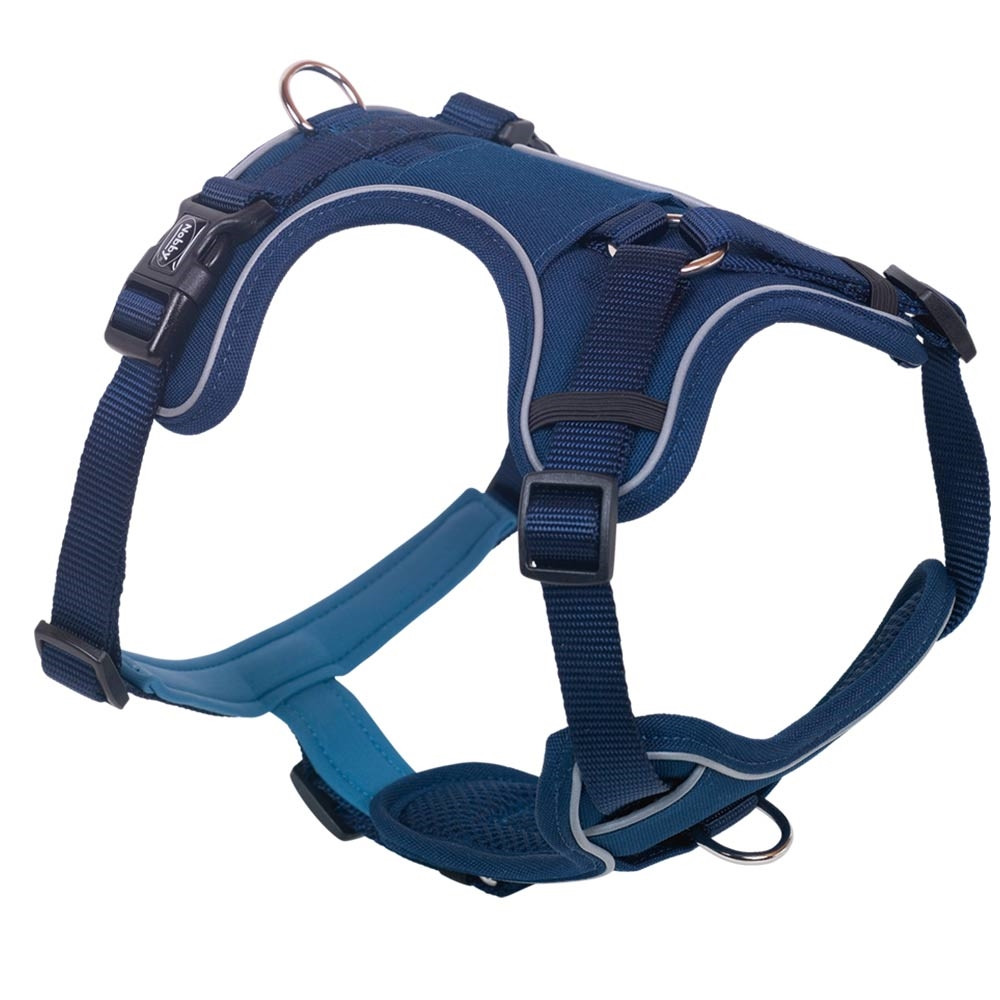 Comforttuigje "MAILO" S-M: borst: 30-45 cm, taille: 50-62 cm, b: 20 mm blauw