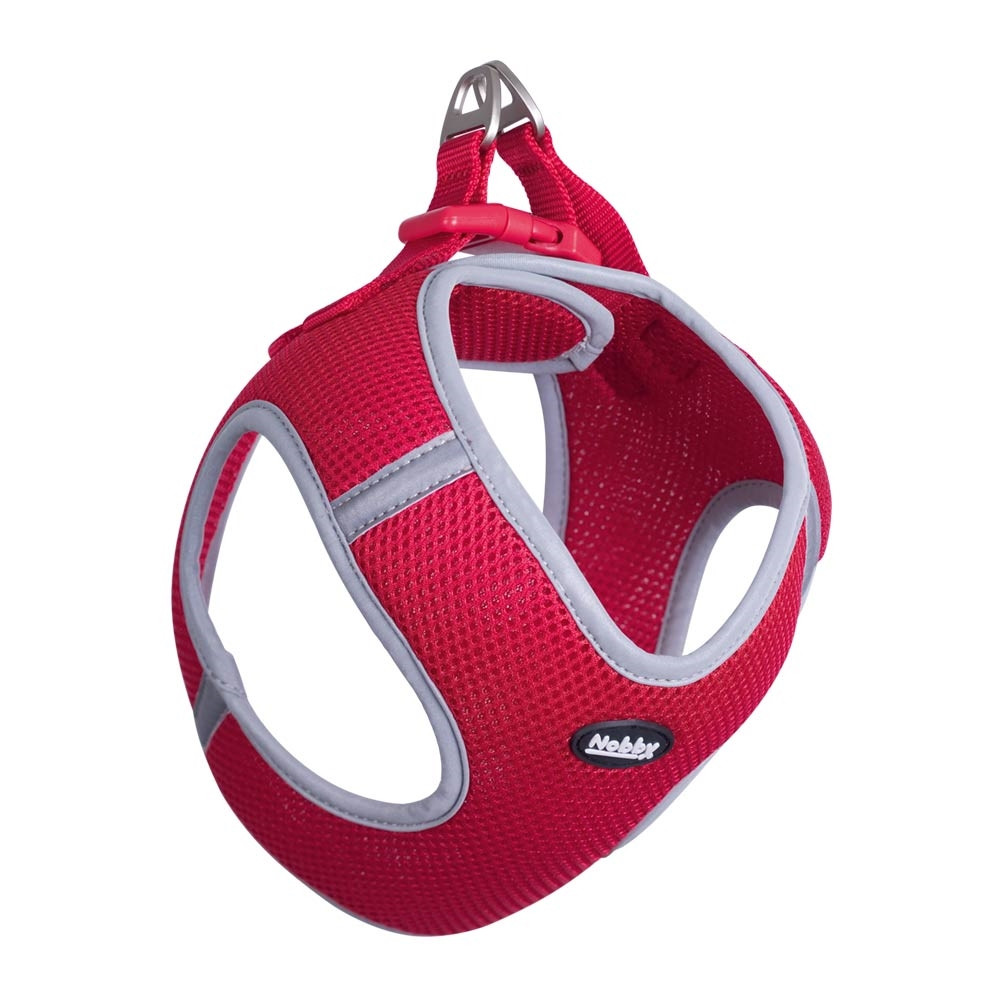 Netharnas "DELIGHT" M: borst: 38-43 cm, taille: 45-50 cm, 20 mm rood