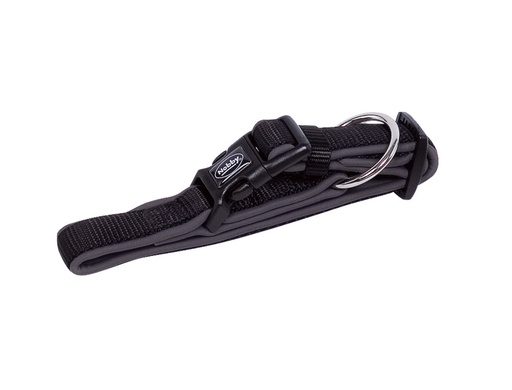 [NB8052105] Kraag "Klassieke Preno" L: 25-35 cm; b: 15/20 mm zwart/grijs