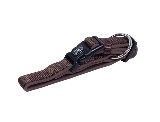 [NB8052123] Kraag "Klassieke Preno" L: 25-35 cm; b: 15/20 mm bruin/bruin