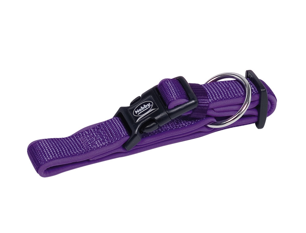 Kraag "Klassieke Preno" L: 30-45 cm; b: 20/25 mm paars/paars
