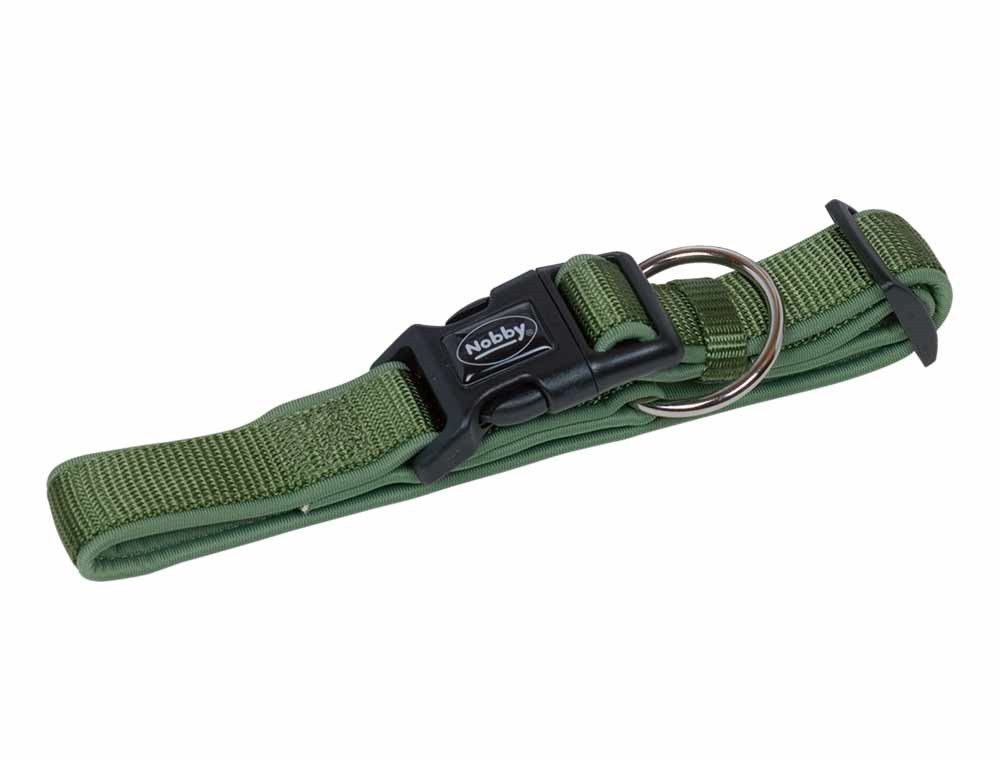 Kraag "Klassieke Preno" L: 40-55 cm; b: 25/35 mm forest