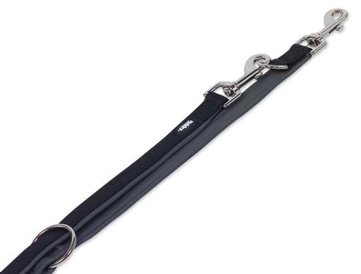 [NB8052805] Trainingslijn “Classic Preno” L: 200 cm; b: 15/20 mm zwart/grijs