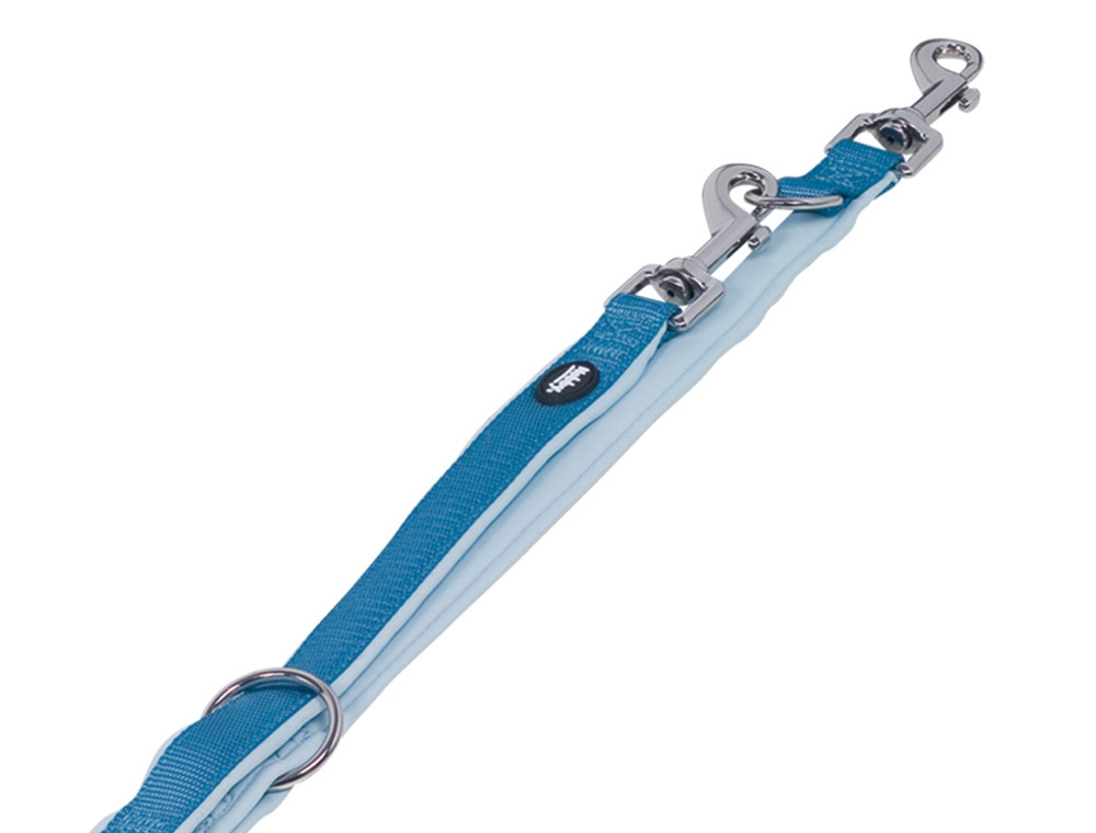 Trainingslijn “Classic Preno” L: 200 cm; b: 15/20 mm licht blauw/licht blauw