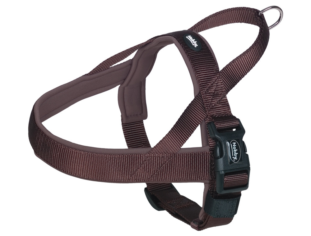 NOORSE Harnas "Classic Preno" L: 50-64 cm + 42 cm; b: 25/35 mm bruin/bruin
