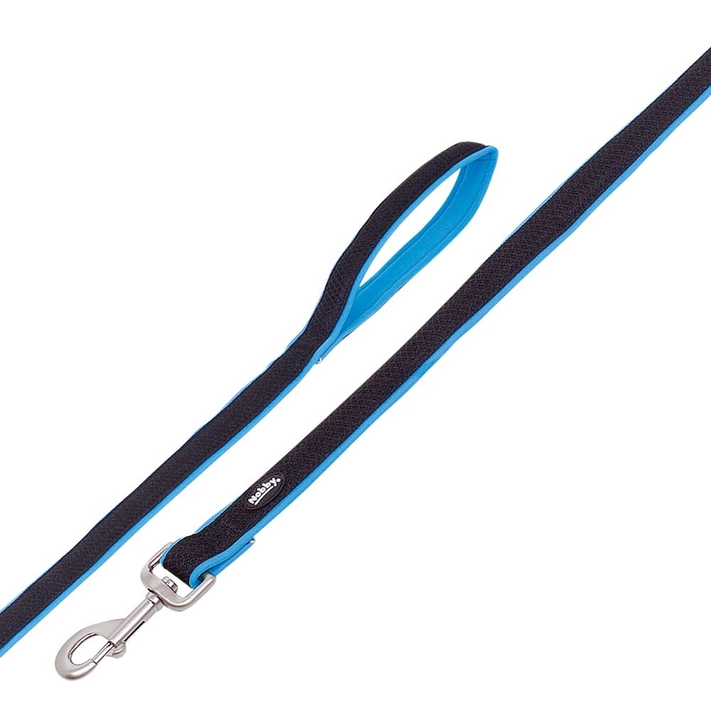 Lijn "Mesh Preno" L: 120 cm; b: 15/20 mm licht blauw