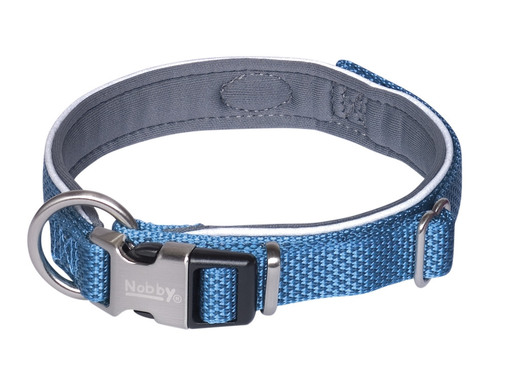 Kraag "Klassiek Preno Royal" L: 45-55 cm; b: 25/35 mm blauw