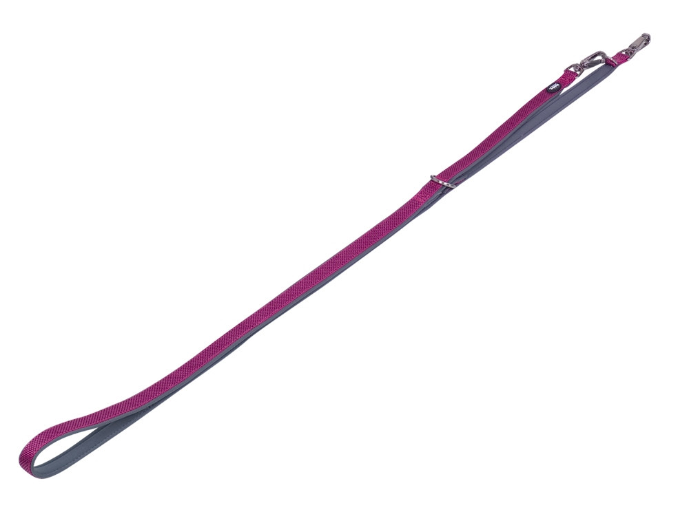 Trainingslijn "Classic Preno Royal" L: 200 cm; b: 20/25 mm raspberry