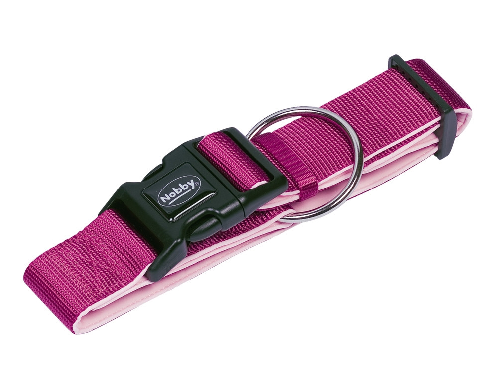Kraag "Classic Preno" EXTRA L: 40-55 cm; b: 38/40 mm raspberry
