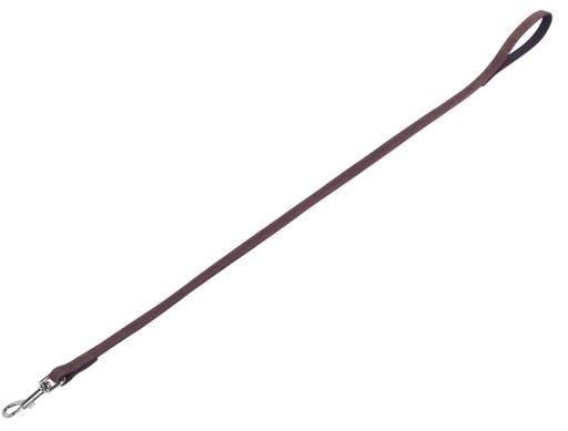 [NB8090903] Lijn "VELOURS" L: 100cm; b: 14mm bruin (Root)