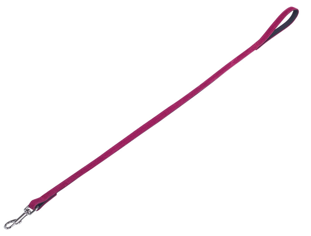 Lijn "VELOURS" L: 100cm; b: 14mm cherry (Gerbera)