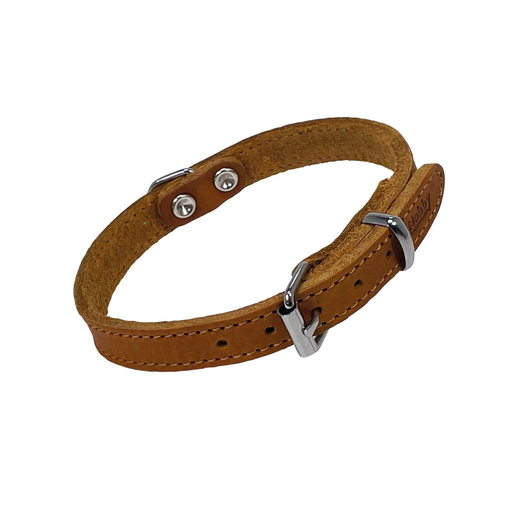 Kraag "TABIL" 35 cm (26-31 cm), 14 mm cognac
