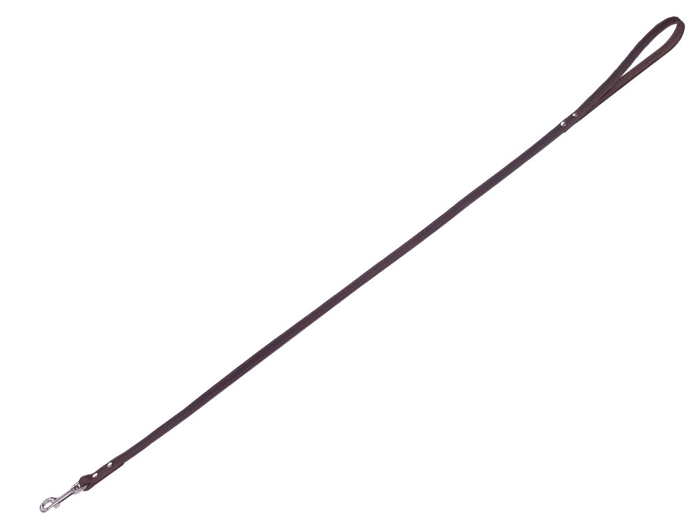 Lijn "TABIL" L: 100cm; b: 14 mm bruin
