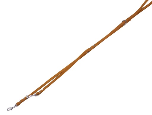[NB8092998] Trainingslijn "TABIL" 200 cm, 14 mm cognac