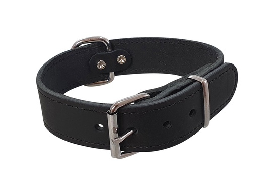 [NB8093205] Kraag "TABIL" extra breed 45 cm (34-40 cm), 30 mm zwart