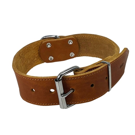 [NB8093398] Kraag "TABIL" extra breed 55 cm (38-48 cm), 40 mm cognac