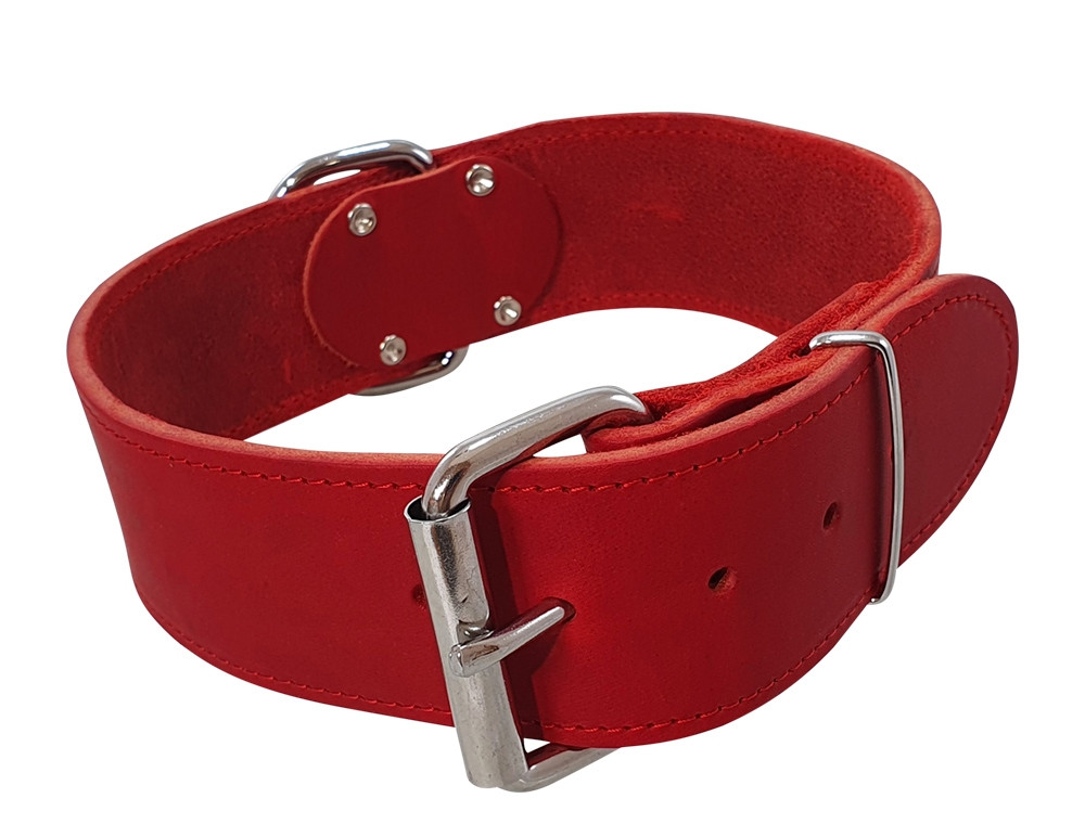 Kraag "TABIL" extra breed 65 cm (51-61 cm), 50 mm rood