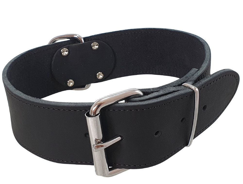 Kraag "TABIL" extra breed 65 cm (51-61 cm), 50 mm zwart