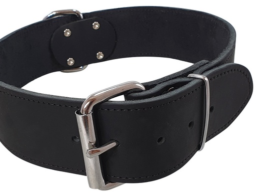 [NB8093505] Kraag "TABIL" extra breed 75 cm (61-71 cm), 50 mm zwart