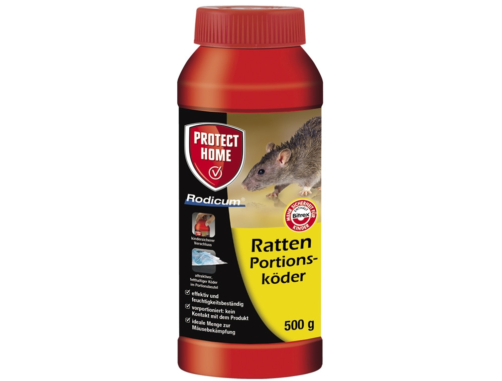 Rattenportie lokmiddel 500g 