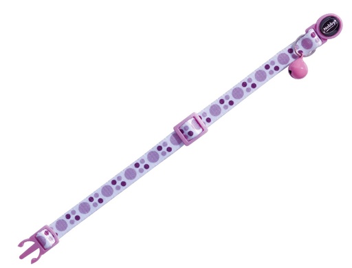 [NB88768] Kattenhalsband "Cirkel Paars"  