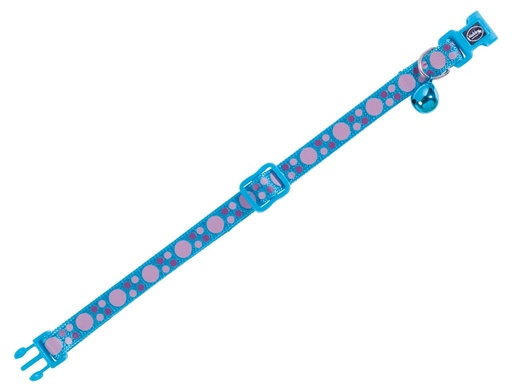 [NB88771] Kattenhalsband "Cirkel Turquoise"